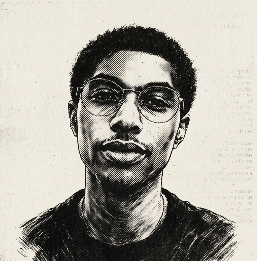 Retrato de Aarón Méndez